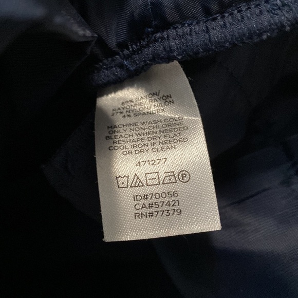 Ann Taylor Factory Navy Trousers size 12 - Picture 7 of 7